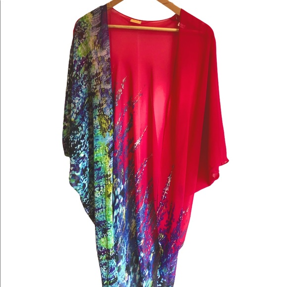 Rosie on Fire Accessories - COPY - Rosie on Fire 🔥 Designer Chiffon Kimono Swimsuit coverup